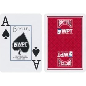 Resim NY Home Wpt World Poker Tour Oyun Kartları, Kırmızı Veya Mavi 