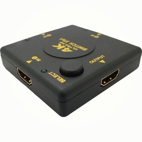 Resim 4860 4K Ultra Hd Destekli Hdmi Çoklayıcı Switch 3 Port Çoğaltıcı Uhd 