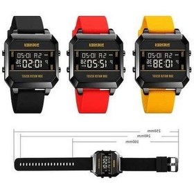 Resim Bosphorusboutique02 Skmeı 1848 Moda Çok Fonksiyonlu Erkek Öğrenci Spor Saat, Siyah Çok Renkli, 30m Su Geçirmez, Stopwatch, Led Aydınlatma Çok Renkli 