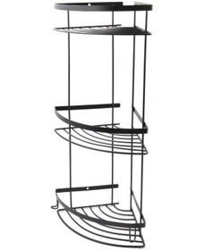 Resim Lavella 3Lü Şampuanlık Siyah Paslanmaz Çelik Çok Renkli 