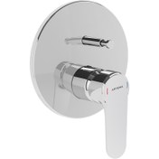 Resim Artema Root Round A42727 Ankastre Banyo Bataryası, Sıva Üstü, Krom 