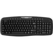 Resim Zemheri Everest KB-955 Siyah USB Multimedia Kablolu Q Standart Klavye 