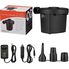 Resim Reedark Taşınabilir Hızlı Şişirme Elektrikli Pompa - Kamp, Ev Ve Araç Kullanımı İçin Eu Fişli 