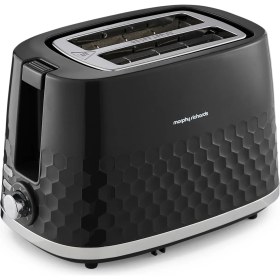 Resim Morphy Richards - Hive Siyah 2 Bölme/2 Dilim Ekmek Kızartma Makinesi 