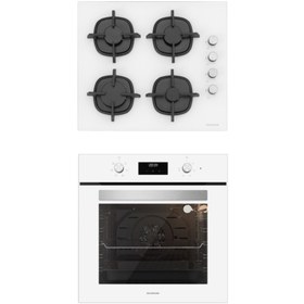 Resim Silverline Beyaz 2'li Ankastre Set 5 Yıl Garanti (Cs5343w01+bo6502w02) 