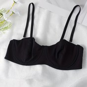 Resim 1 Adet Kadın Yüksek Destekli Balconette T-Shirt Sütyen - Dikişsiz Pürüzsüz Ten Rengi, Dolgusuz, Çift Katman Açık Pembe Düz Renk, Günlük Konfor & Olgun Tarz için Sadece Elde Yıkama, Dikişsiz Sütyen, Yüksek Destek İç Giyim, Şık İç Giyim, Dayanıklı İç Giyim Yapısı 