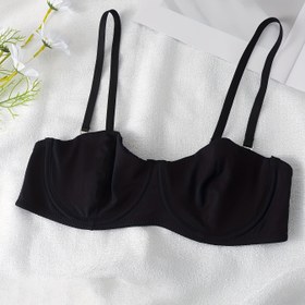 Resim 1 Adet Kadın Yüksek Destekli Balconette T-Shirt Sütyen - Dikişsiz Pürüzsüz Ten Rengi, Dolgusuz, Çift Katman Açık Pembe Düz Renk, Günlük Konfor & Olgun Tarz için Sadece Elde Yıkama, Dikişsiz Sütyen, Yüksek Destek İç Giyim, Şık İç Giyim, Dayanıklı İç Giyim Yapısı 