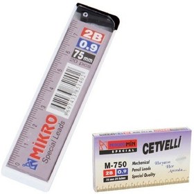 Resim Mikromin 0.9 MM Cetvelli Kalem Ucu 75 MM Adet 