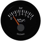 Resim Yag Basinc Gostergesi 24V 52Mm 0-7 Bar 504632627 