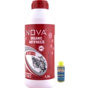 Resim Nova -40 Derece Organik Kırmızı G12 Antifriz 1.5litre +cam Sabunu 