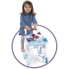 Resim Smoby Frozen Servis Arabası, Çay ve Kahvaltı Oyun Seti 310517 