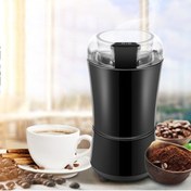 Resim Elektrikli Kahve Değirmeni Ev Elektrikli Kahve Çekirdeği Tıbbi Malzeme Yeşil Soya Fasulyesi Taşlama Ab Fışı 