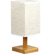 Resim Vkemall Usb Şarjlı Ahşap Gece Lambası - 3 Renk Ayarı, Yatak Odası Dekoru 112 Karakter Diğer 