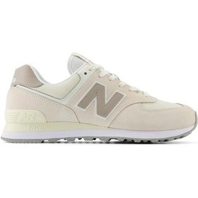 Resim New Balance 574 Kadın Günlük Spor Ayakkabı C-new574escb10g01 Bej 