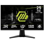 Resim Msı 24.5" Mag 255F E20 1920X1080 (Fhd) 16:9 Flat Rapıd IPS 200HZ 0.5ms (Gtg) Freesync Premıum Gamıng Monıtor 