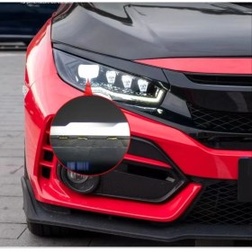 Resim Honda civic fc5 fk7 ön far lambası ledli diamond model 3 lens 2016 / 2021 