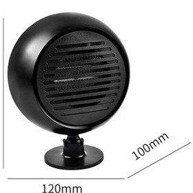 Resim Novahub Taşınabilir Araba Isıtıcı, 12v/120w Küresel Oto Isıtıcı Fan, Kış Buz Çözme, Bulut Giderici, Sıcak Ve Soğuk Modlu 