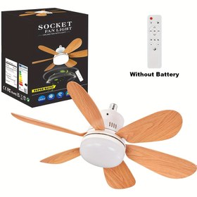 Resim 1 adet 52.07cm Tavan Fanı Işığı, 6 Yapraklı Yuvarlak Ahşap Kaplama, Uzaktan Kumandalı LED Çok Fonksiyonlu Tavan Fanı, Ayarlanabilir Işık ve Rüzgar Hızı, Yatak Odası, Mutfak, Oturma Odası ve Balkon için Kolay Kurulum, İç Mekan Kullanımı, Kolay Kurulum Fanı | Modern Tavan Fanı | Ahşap Kaplama Fanı, Oturma Odası için Tavan Fanı 