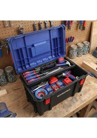 Resim Workpro Wp283031 38lt 56x34x33cm Kilitli Profesyonel Takım Çantası 
