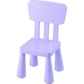 Resim IKEA Mammut Çocuk Sandalyesi Lila Çalışma Sandalyesi 