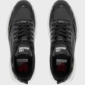 Resim Love Moschino Logolu Deri Kalın Taban Sneaker Ayakkabı Bayan AYAKKABI JA15376G0NJT000A 