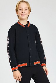 Resim Skechers Erkek Çocuk Ceket SK242080 001 Siyah 