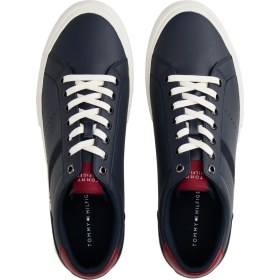 Resim Tommy Hilfiger TH HI VULC LTH STREET Lacivert Erkek Sneaker 
