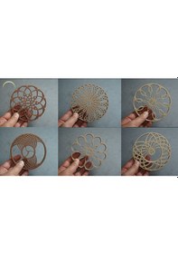 Resim Opencart Bardak Altlığı Veya Duvar Dekoru İçin Kinetik Heykel Tasarımları Sadece Plastik Aparattır 