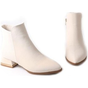 Resim Papuçcity Dnz 03016 Kadın 3,5 Cm Topuklu Bot 001 