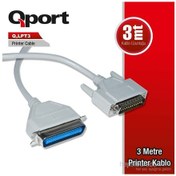 Resim Qport Q-Lpt3 Paralel Yazıcı Kablosu 3 Metre 