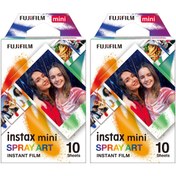 Resim Fujifilm Instax Mini Spray Art 10x2 Film Seti 