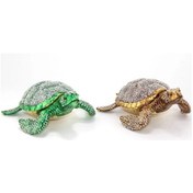 Resim Swaroski Taşlı Kaplumbağa Figürü Alk1913 01 