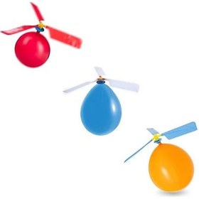 Resim Aerodinamik Bilim Eğitimi Deney Balon Gücü Helikopter Çok Renkli 