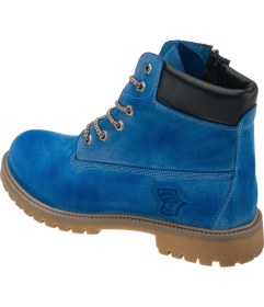 Resim Costo Shoes 45 46 47 48 49 50 Numaralarda TLAND0802 Saks Mavi Nubuk Timber Land Style Büyük Numara Erkek Bot Geniş Kalıp 