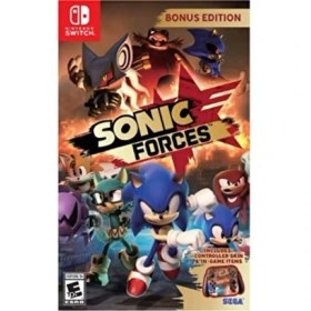 Resim Nintendo Switch Sonic Forces Aksiyon Macera Oyunu Gençler İçin 10+ Yaş Eğlencesi 