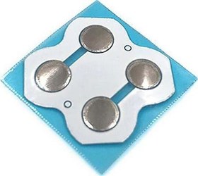 Resim Nintendo Switch Joy-Con Metal Buton Sticker D-Pad Yapıştırma ABXY Sticker NS Yedek Parça Tamir 