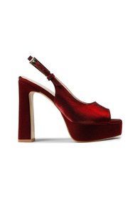 Resim Deery Kadın Bordo Abiye Ayakkabı - Sm229zbrdm01 Bordo 