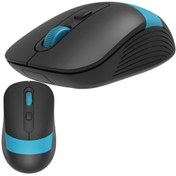 Resim Everest Sm-18 Usb Siyah-mavi 2.4ghz Optik Kablosuz Mouse 