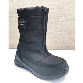 Resim Scooter 7447 Ts Unisex Çocuk Su Geçirmez Kar Botu Siyah 