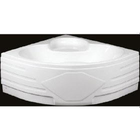 Resim Alika 120x120 CM Oval Köşe Küvet Panelli 