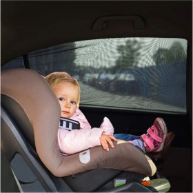 Resim Ankaflex 2 Adet Araba Gölgelik Araç Yan Cam Güneşlik Oto Perde Güneşliği Arka Cam Emzirme Örtüsü 