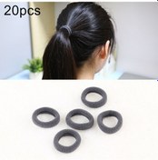 Resim Sones 20 Adet / Paket Kızlar Çocuklar Lastik Bantlar At Kuyruğu Tutucu Elastik Saç Bantları Gri Çok Renkli 