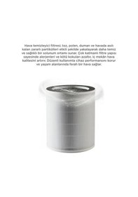 Resim Torima TAP-500 Pro Akıllı Hava Temizleyici Filtresi Gri Filtre 