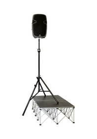 Resim Ultimate Support Ts-99bl Tall Telelock Stand With Leveling Leg 