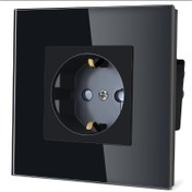 Resim Standart Soket, Dahili Kurulum ile Yapılmış, Temperli Camdan Üretilmiş, 86*86Mm Ölçüsünde, Duvara Montaj İçin Uygun. Çizilmeye Karşı Dayanıklı ve Ev, Ofis, Otel ve Restoran Yenilemeler İçin İdeal. 