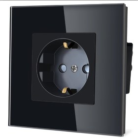 Resim Standart Soket, Dahili Kurulum ile Yapılmış, Temperli Camdan Üretilmiş, 86*86Mm Ölçüsünde, Duvara Montaj İçin Uygun. Çizilmeye Karşı Dayanıklı ve Ev, Ofis, Otel ve Restoran Yenilemeler İçin İdeal. 