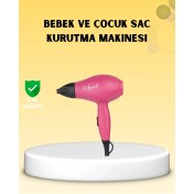 Resim Çocuklara Özel Mini Fön Makinesi – 500/1000W Güç – Düşük Gürültü 