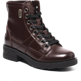 Resim Kadın Çizme OXW002401 Oxs Frank 0024 Mıd W Leather Dk.burgundy 