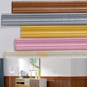 Resim 228cm 3D Çıkartmalı Duvar Kenar Süsü Dekoratif Kendinden Yapışkanlı Çıkarılabilir Ev Tipi Paspas Bantları 