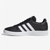 Resim Adidas Grand Court Base 2.0 Erkek Günlük Ayakkabı Siyah 